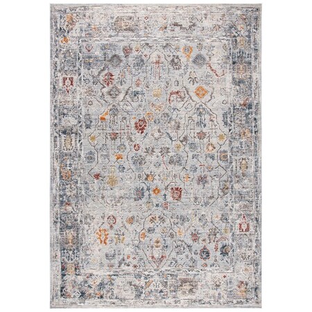 Safavieh 5 ft.1 in. x 7 ft.6 in. Rectanglar History 500 Rug Light Grey & Gold HIS546F-5